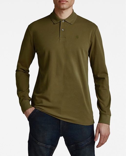 Imagen 0 de Polo Dunda Core de hombre acanalado en el cuello y en los puños