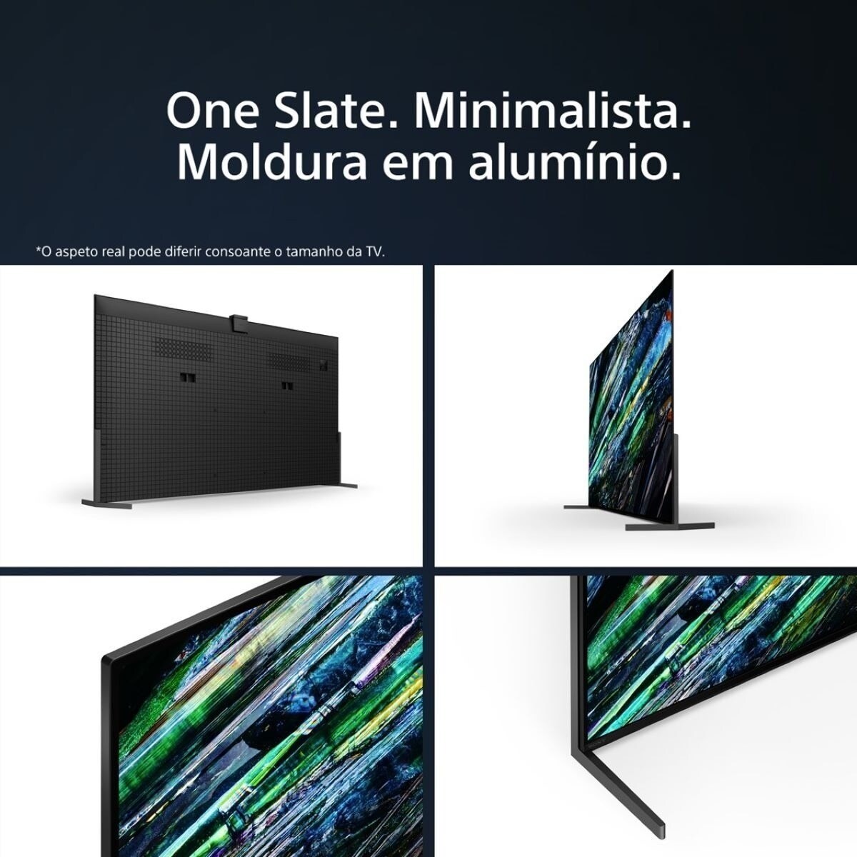 TV OLED 195 cm (77")  Sony XR-77A95L, QD-OLED, XR TRILUMINOS MAX, 4K Ultra HD, Google TV, Eco Pack, BRAVIA Core, Perfeito para PlayStation5 9