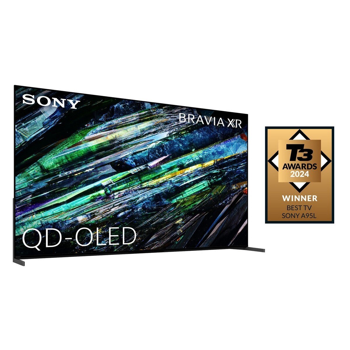 TV OLED 195 cm (77")  Sony XR-77A95L, QD-OLED, XR TRILUMINOS MAX, 4K Ultra HD, Google TV, Eco Pack, BRAVIA Core, Perfeito para PlayStation5 2