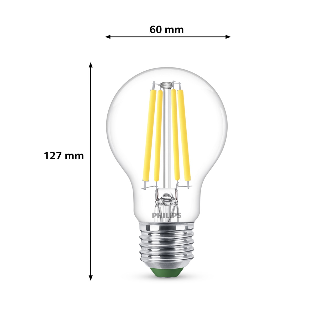Bombilla LED Clase A E27 4W 840 lm 4000K Transparente-3