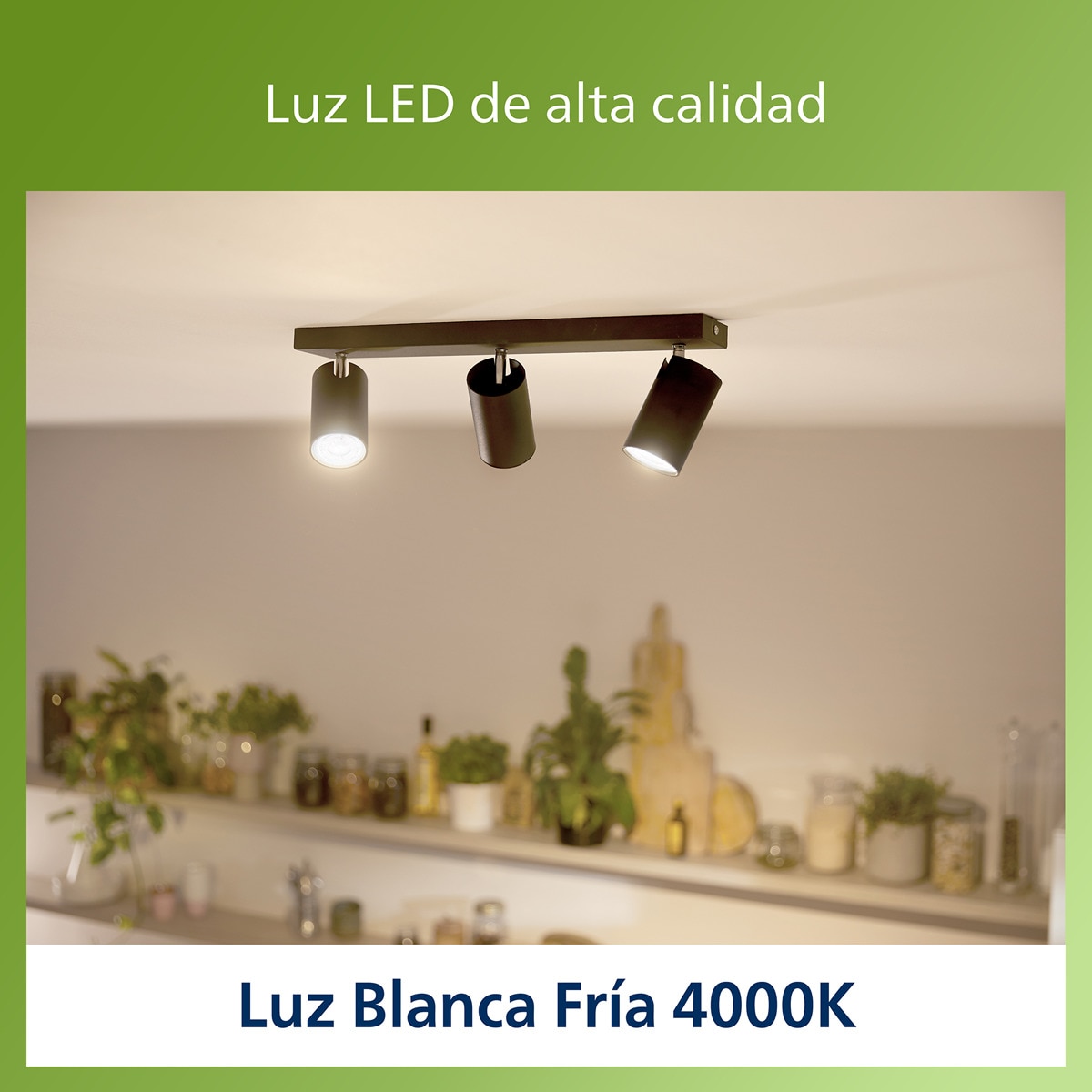 Bombilla LED Clase A GU10 2,1W 375 lm 4000K Transparente-5