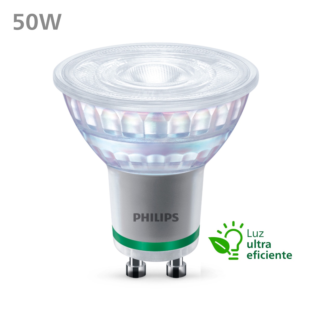 Bombilla LED Clase A GU10 2,1W 375 lm 4000K Transparente-2