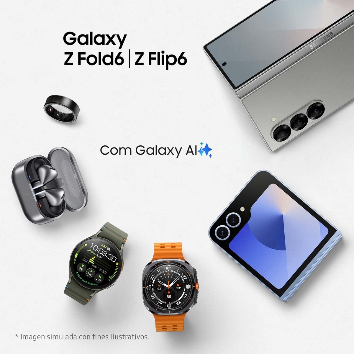 Auriculares Galaxy Buds 3 Pro - Branco 7