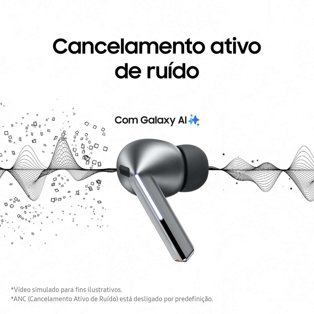 Auriculares Galaxy Buds 3 Pro - Branco 5
