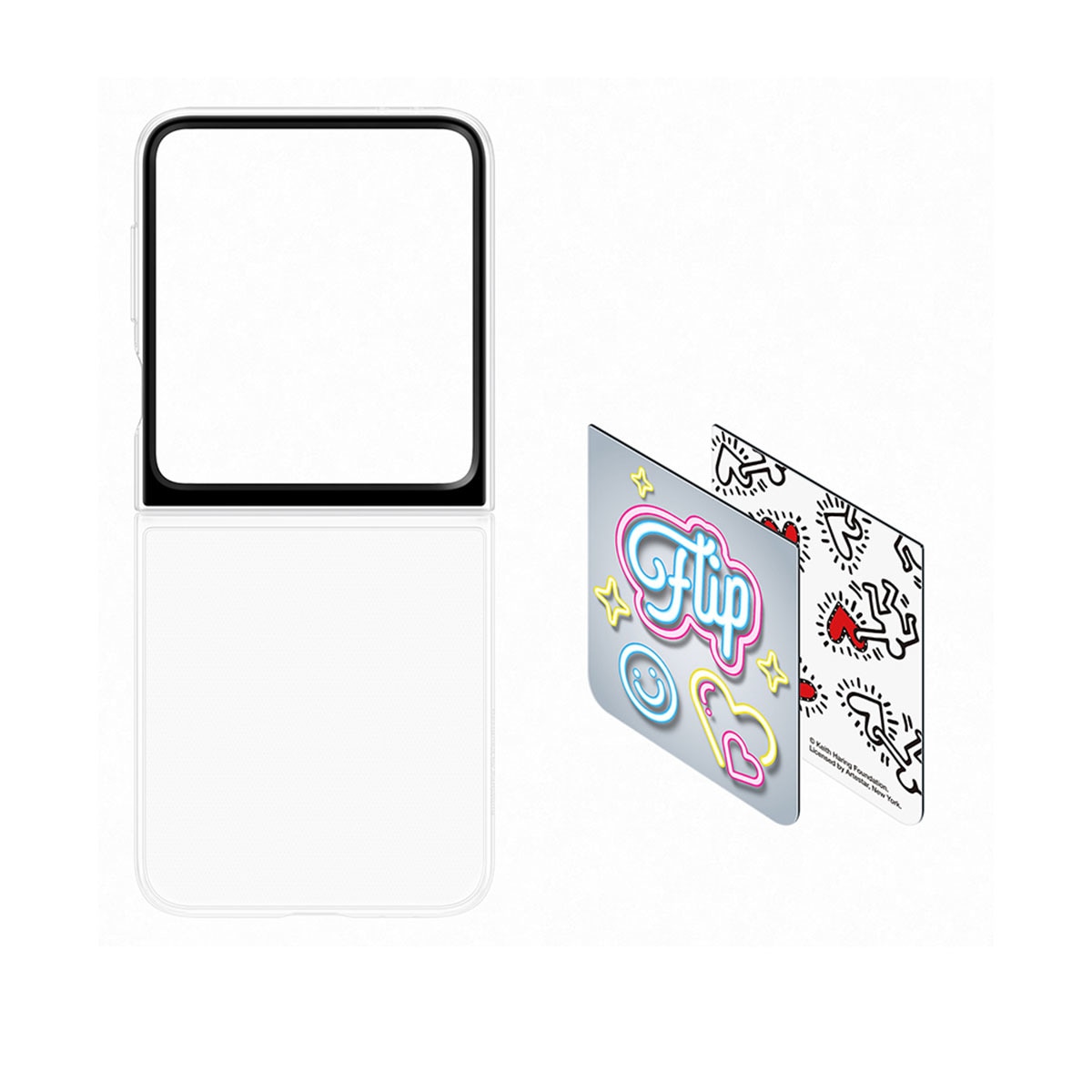 Capa Wallpaper Inteligente para Samsung Galaxy Z Flip 6 - Transparente Transparente-6