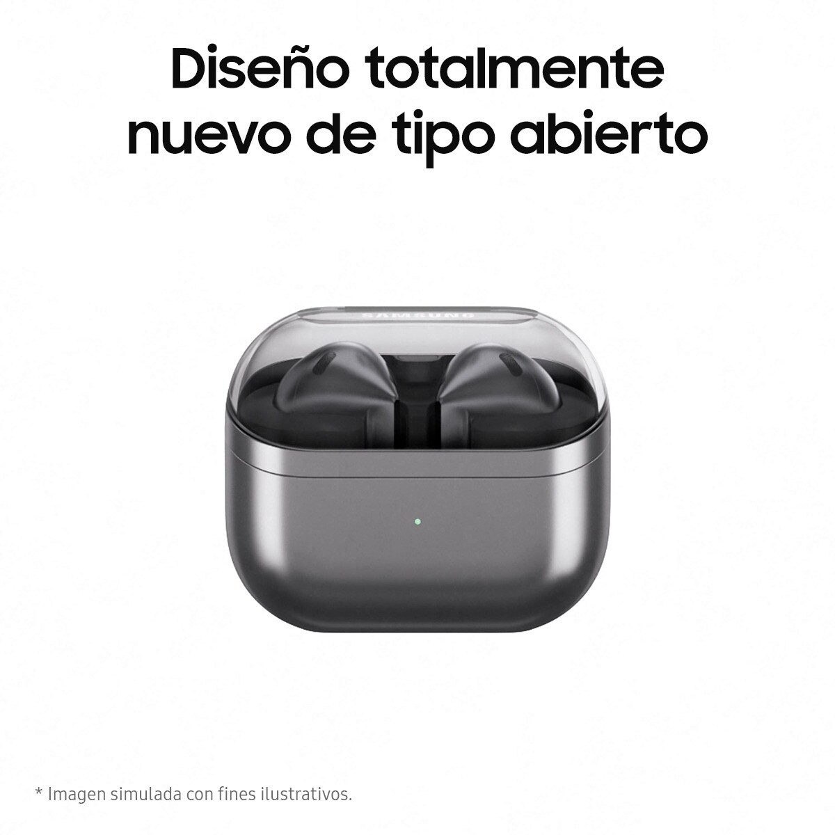 Auriculares True Wireless Samsung Galaxy Buds3 Grafito-2