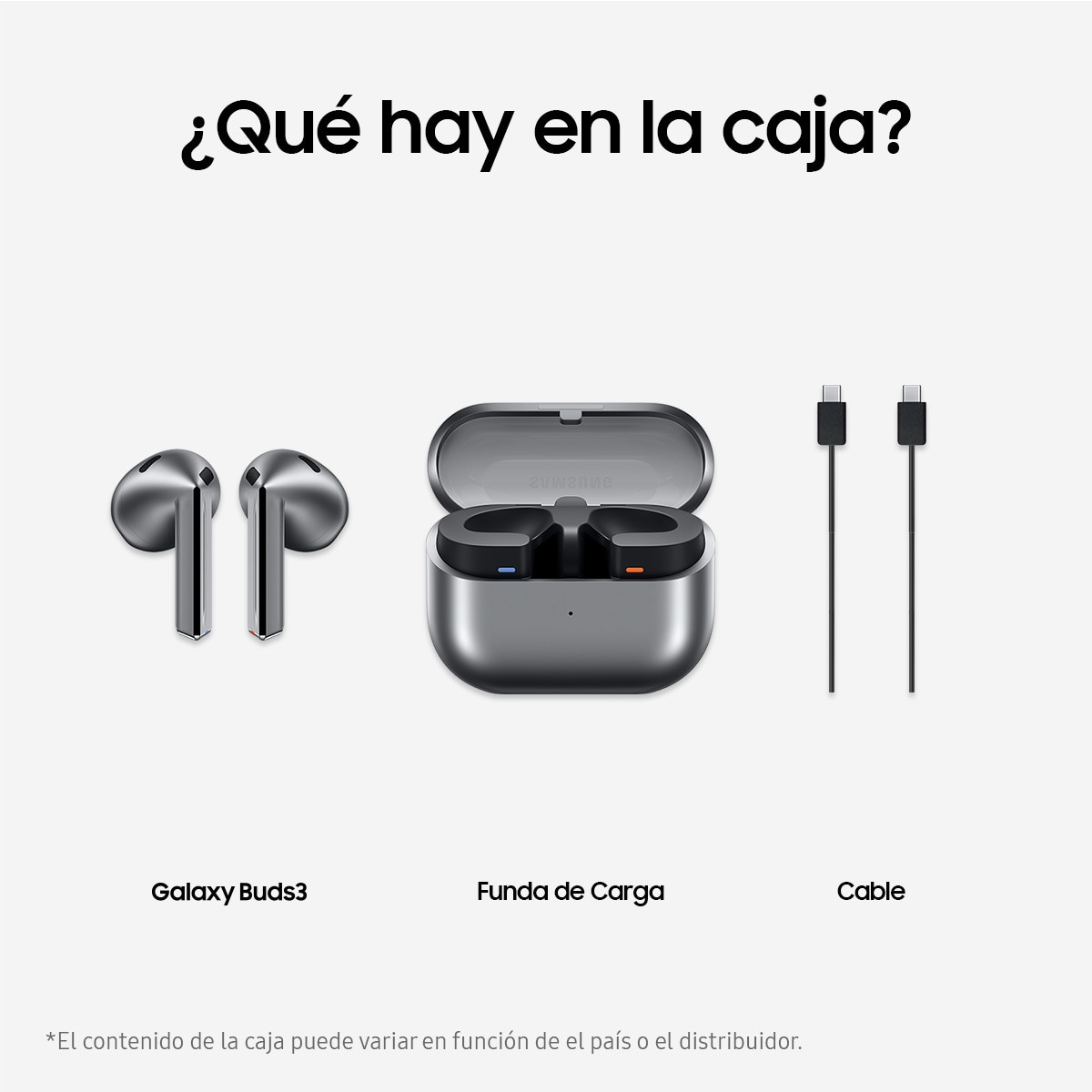 Auriculares True Wireless Samsung Galaxy Buds3 Grafito-12