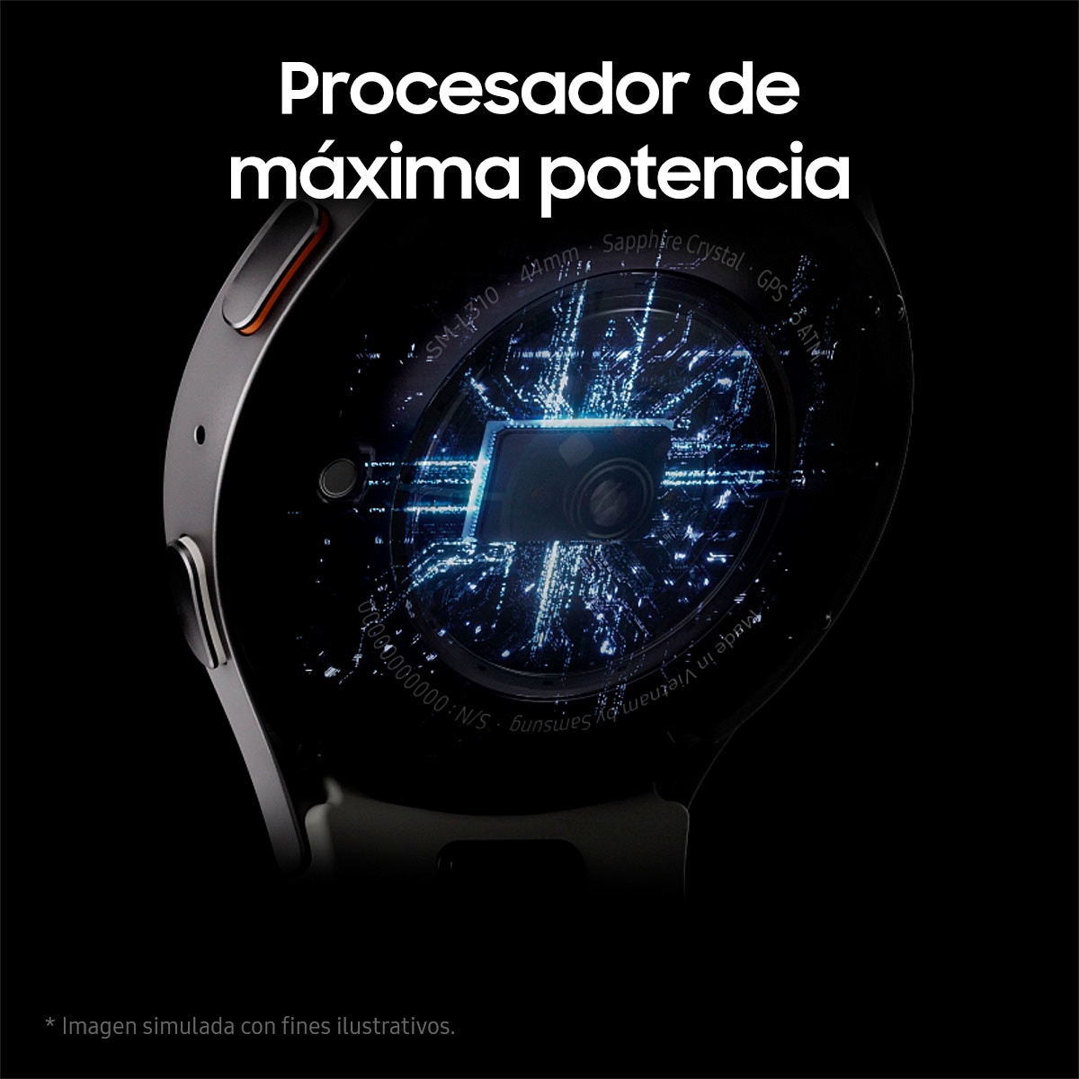 Samsung Galaxy Watch7 44mm Plata LTE Smartwatch Plata-2