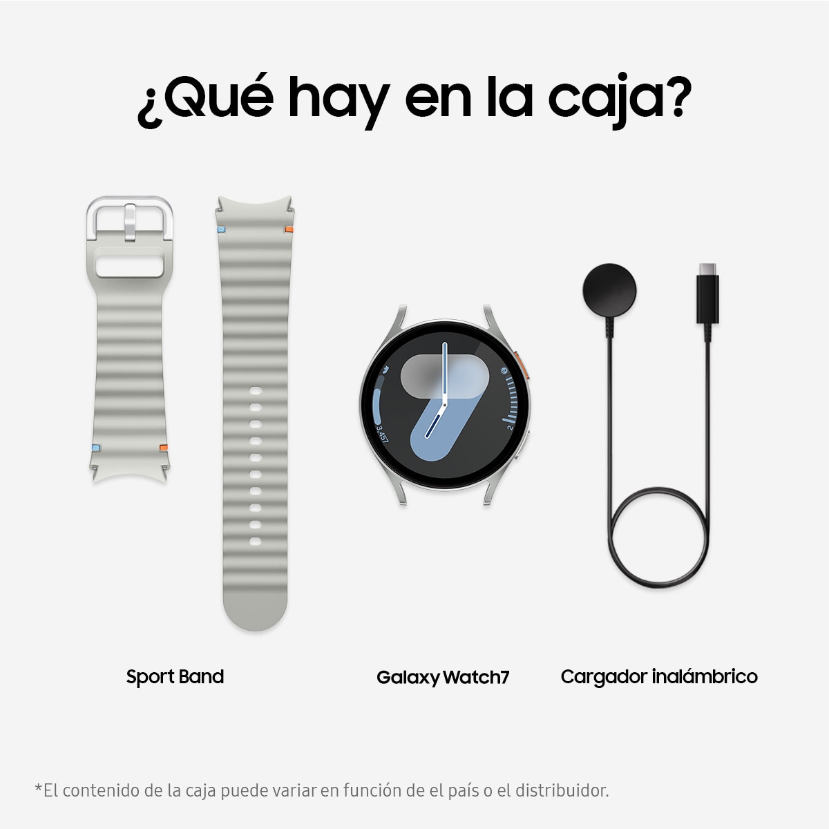 Samsung Galaxy Watch7 44mm Plata LTE Smartwatch Plata-12