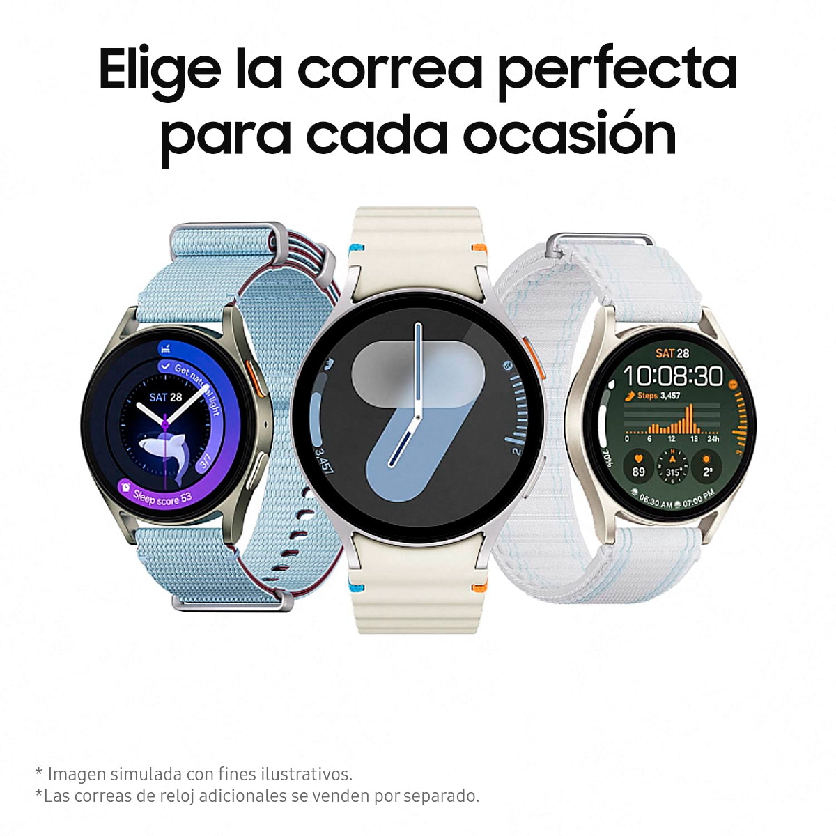 Samsung Galaxy Watch7 44mm Plata LTE Smartwatch Plata-9