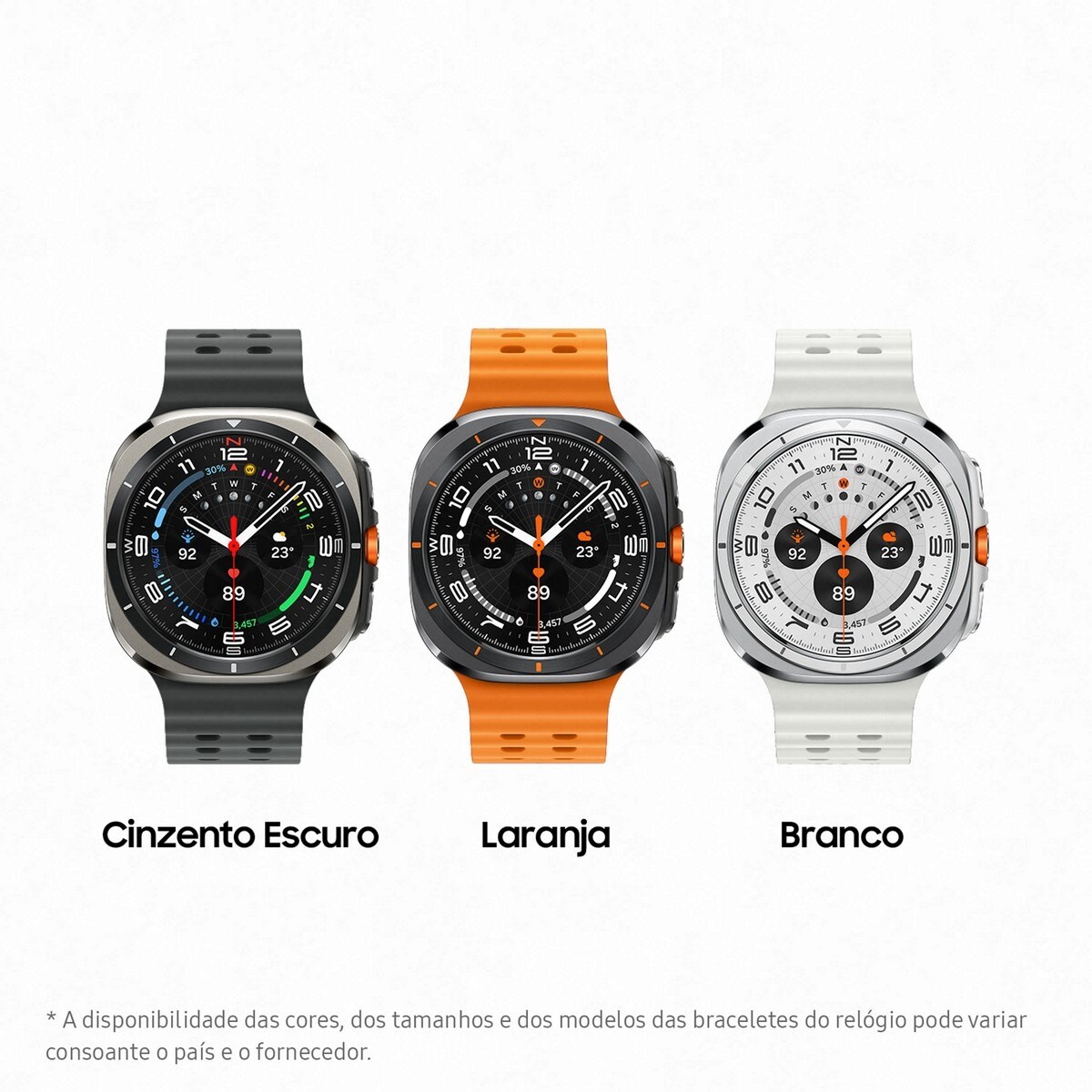 SmartWatch Samsung Galaxy Watch Ultra 47mm Cellular - Branco / Branco Titânio 5