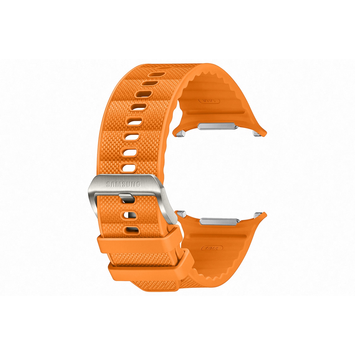 Bracelete Híbrida para Samsung Galaxy Watch Ultra - Laranja Laranja-3