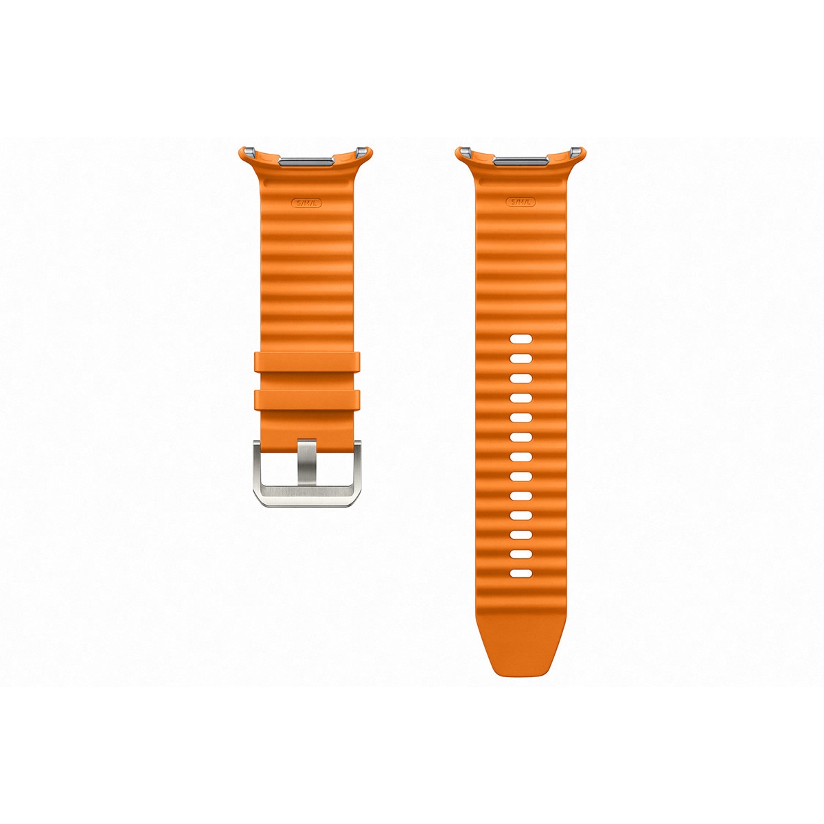 Bracelete Híbrida para Samsung Galaxy Watch Ultra - Laranja Laranja-2