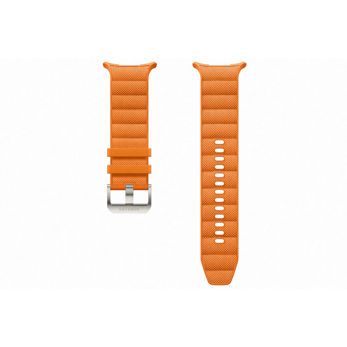 Bracelete Híbrida para Samsung Galaxy Watch Ultra - Laranja Laranja-1