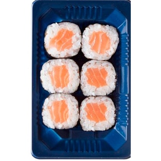 Maki de Salmão 6 Peças embalagem 95 g - Sushi Daily