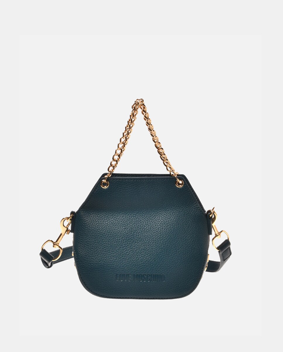 Mini Mala com Alça de Tiracolo Amovível - Creme Verde-1