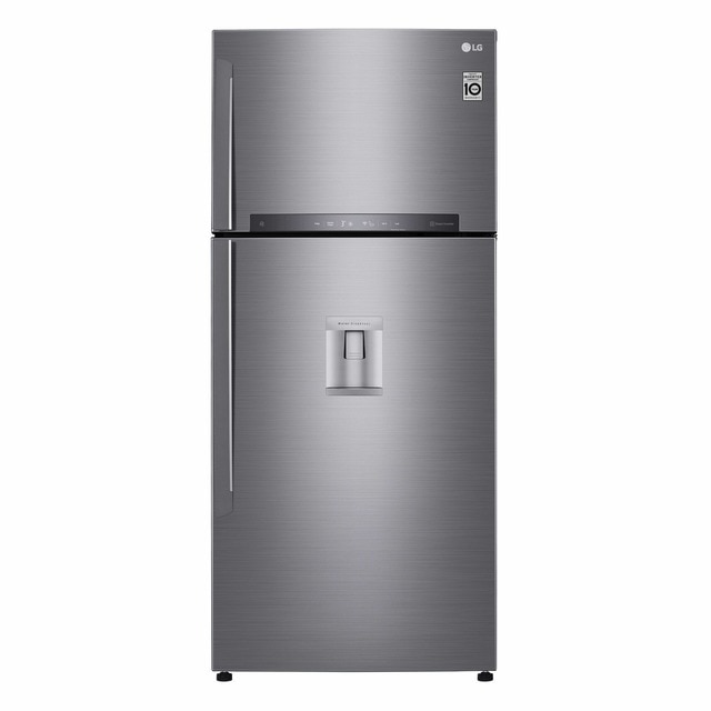 Imagem 0 de Frigorífico de 2 Portas LG GTF744PZPED No Frost, Door Cooling™ e Multi-Air Flow™ e de 180 cm - Shiny Steel