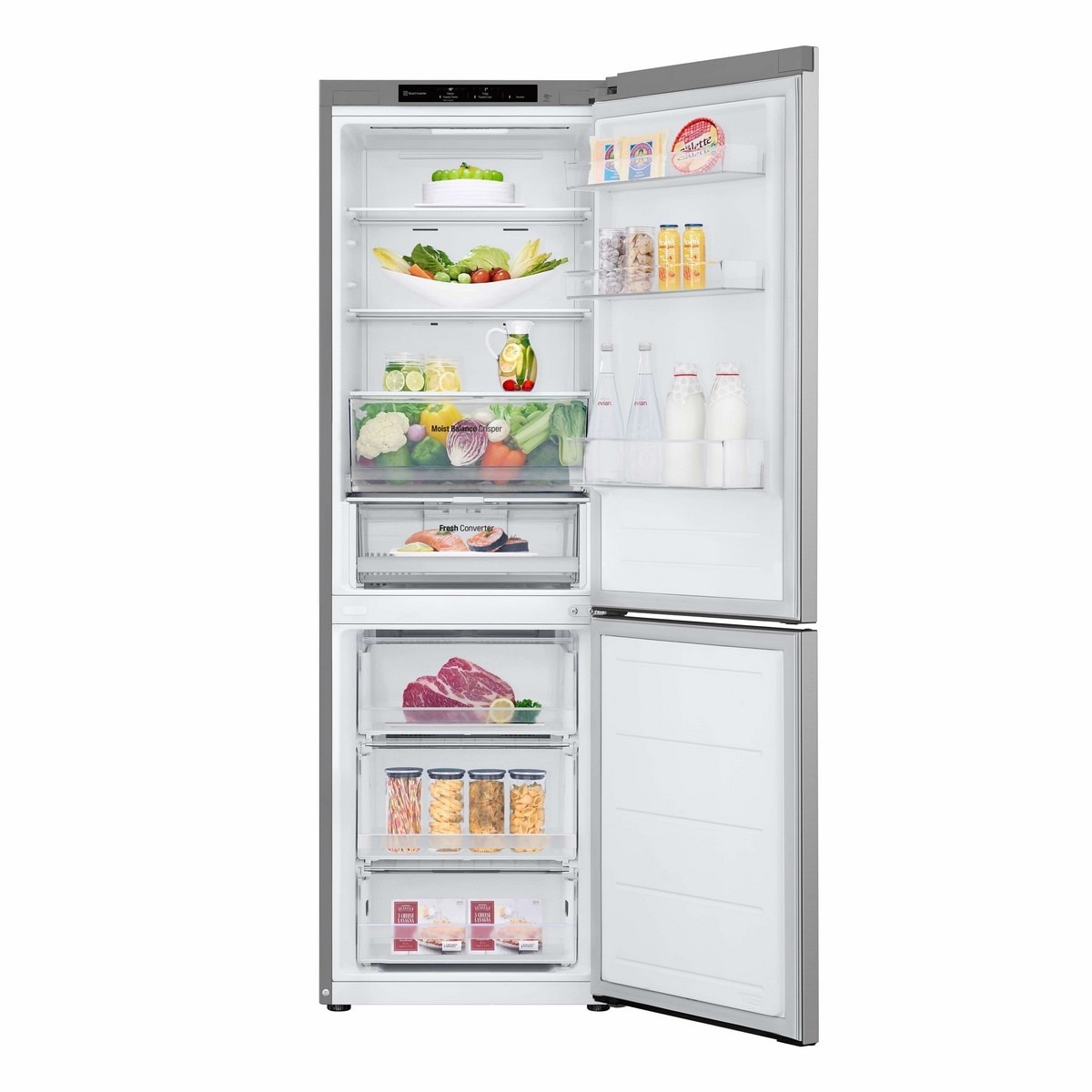 Frigorífico Combinado LG GBV3100EPY No Frost, Door Cooling™ e Multi-Air Flow™ e de 186 cm - Prime Silver Silver-4