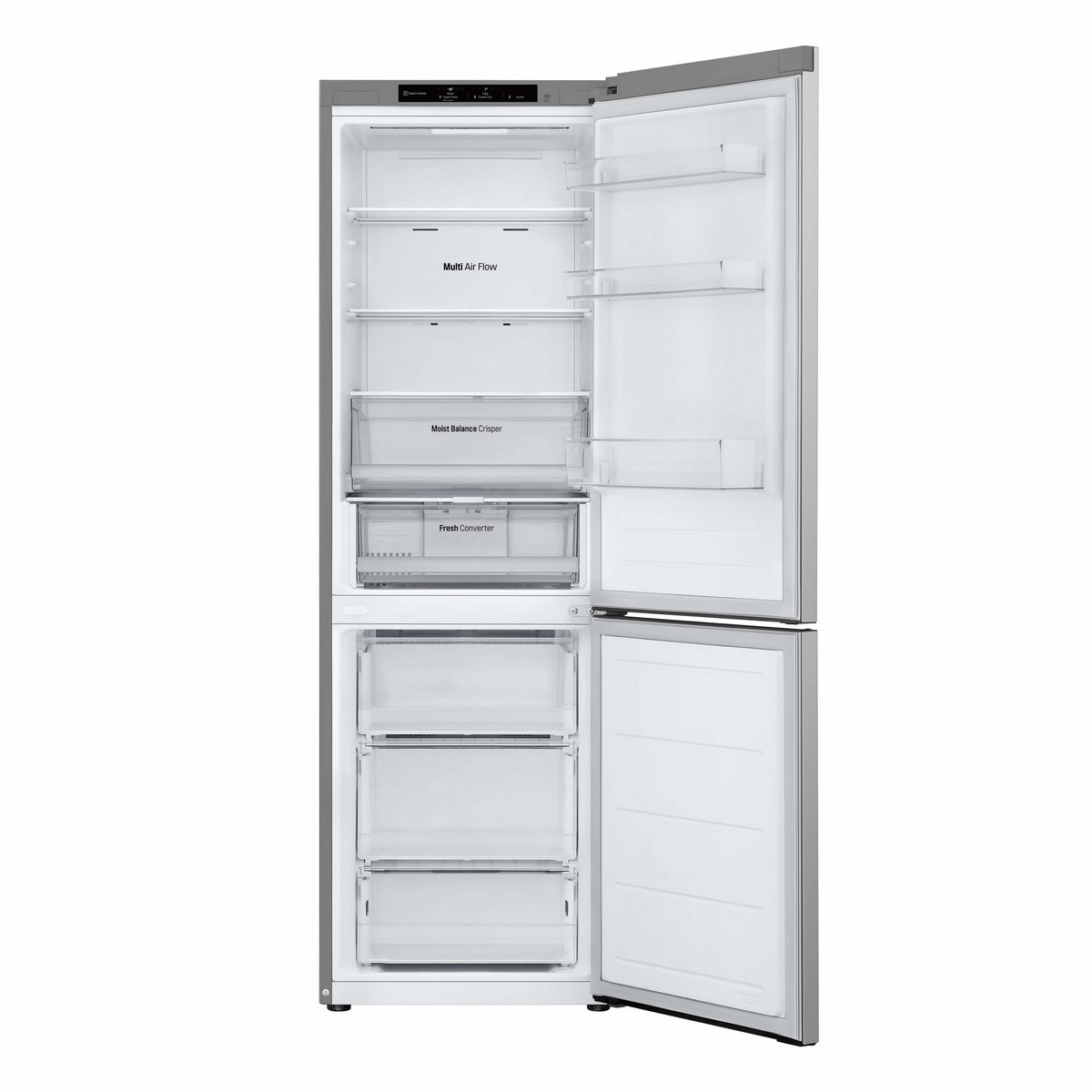 Frigorífico Combinado LG GBV3100EPY No Frost, Door Cooling™ e Multi-Air Flow™ e de 186 cm - Prime Silver Silver-2