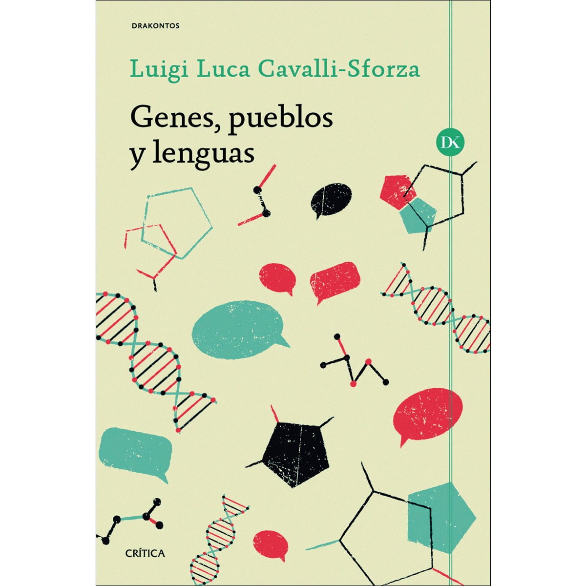 Genes, pueblos y lenguas (Capa mole com abas) 1