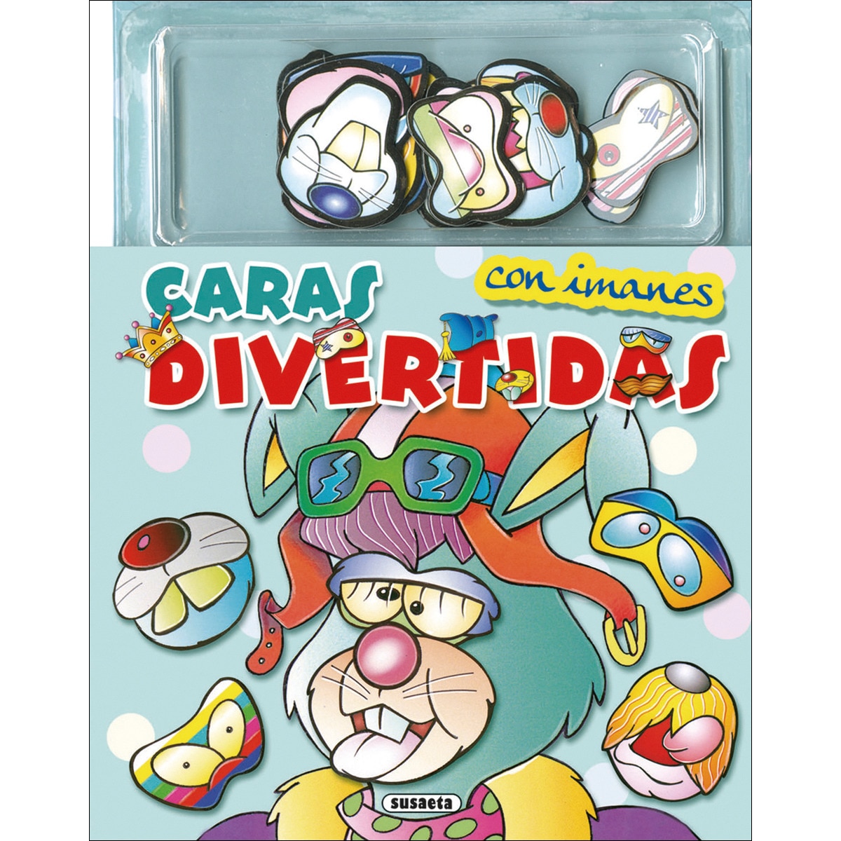 Caras divertidas con imanes 1