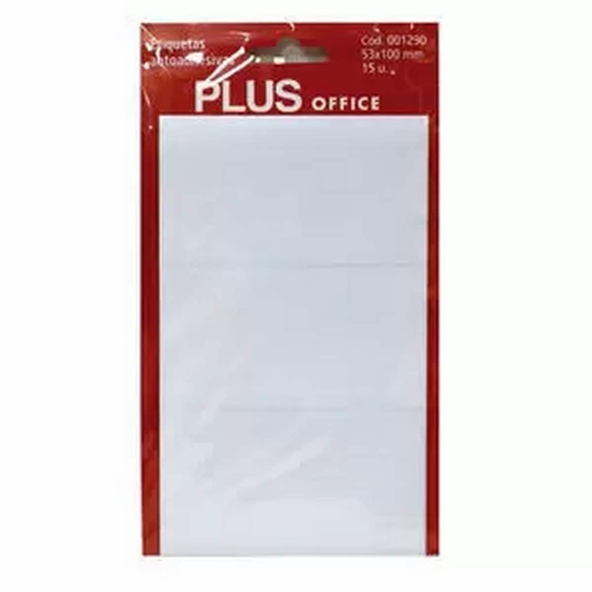 Etiquetas Campus PLUS 53X100 5f 15un 1