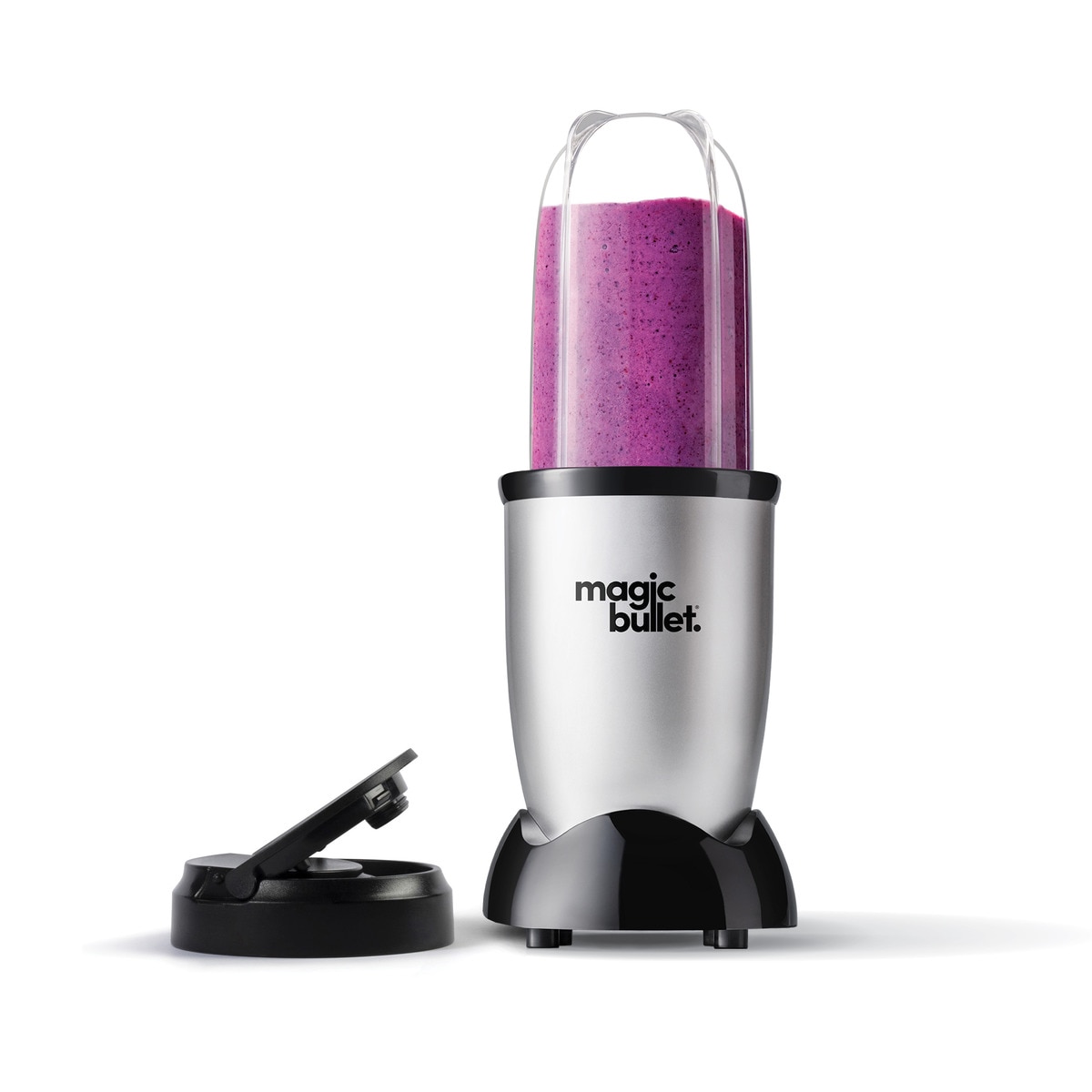 Batidora personal Nutribullet Magic Bullet MBR04 200W con 560 ml. de capacidad Negro / Gris-3