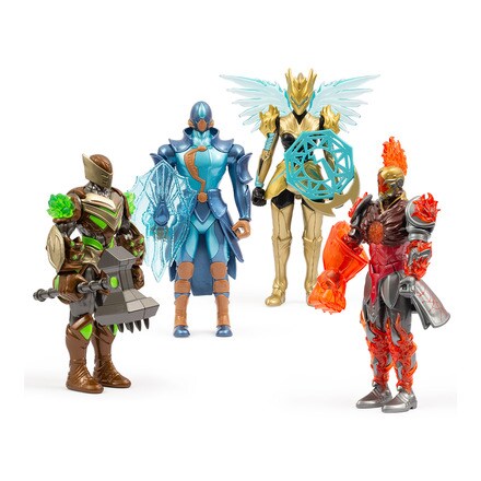 Gormiti Figur Rockard 27 Cm – Mit 7 Gelenken & Leuchtangriff, Für Kinder Ab 4 Jahren, Sammel-Figur Erde