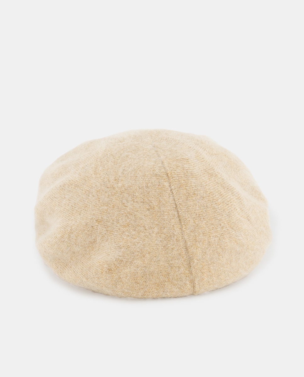 Boné de Malha Bege-2