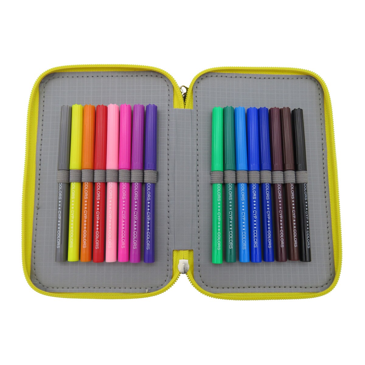 Plumier 3 pisos Pokémon CyP Brands negro multicolor Negro / Multicolor-6