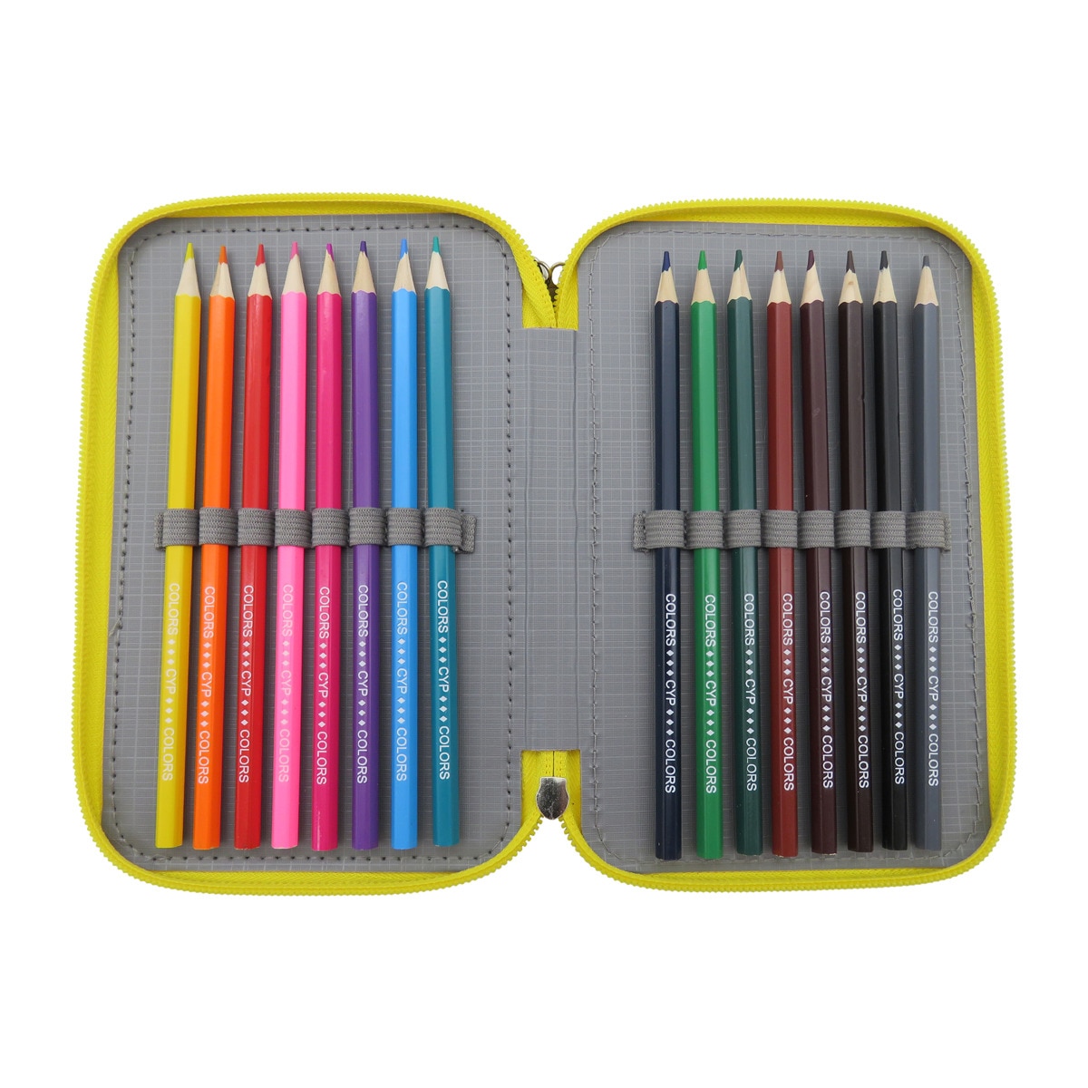 Plumier 3 pisos Pokémon CyP Brands negro multicolor Negro / Multicolor-5
