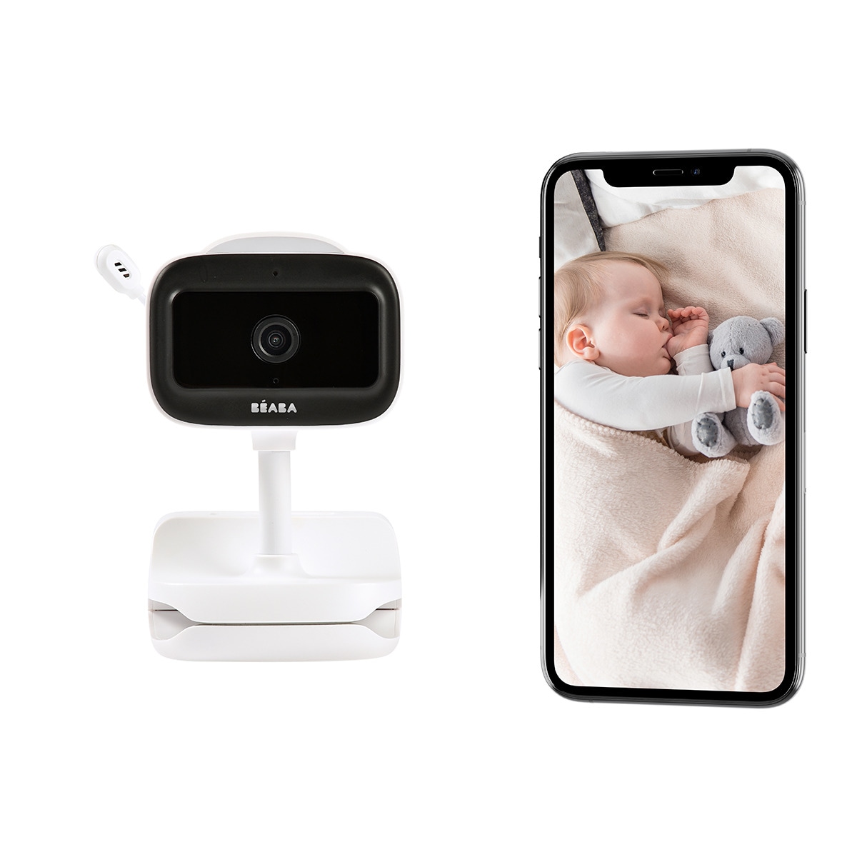 Monitor de Bebé Zen Nomad com Vídeo Branco-4