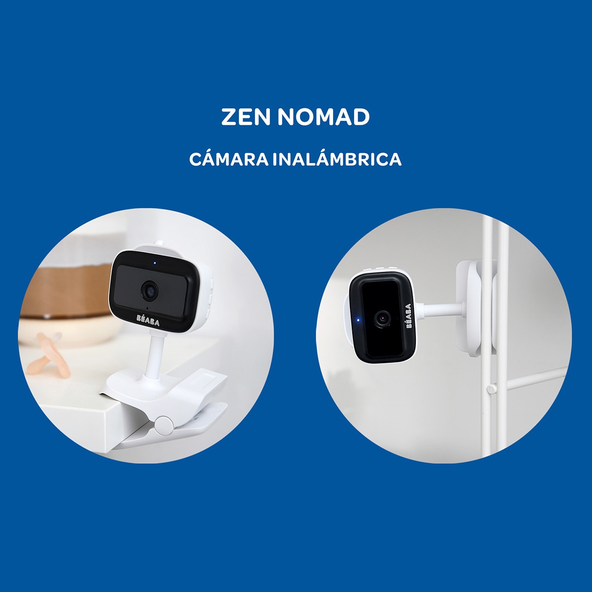 Monitor de Bebé Zen Nomad com Vídeo Branco-13
