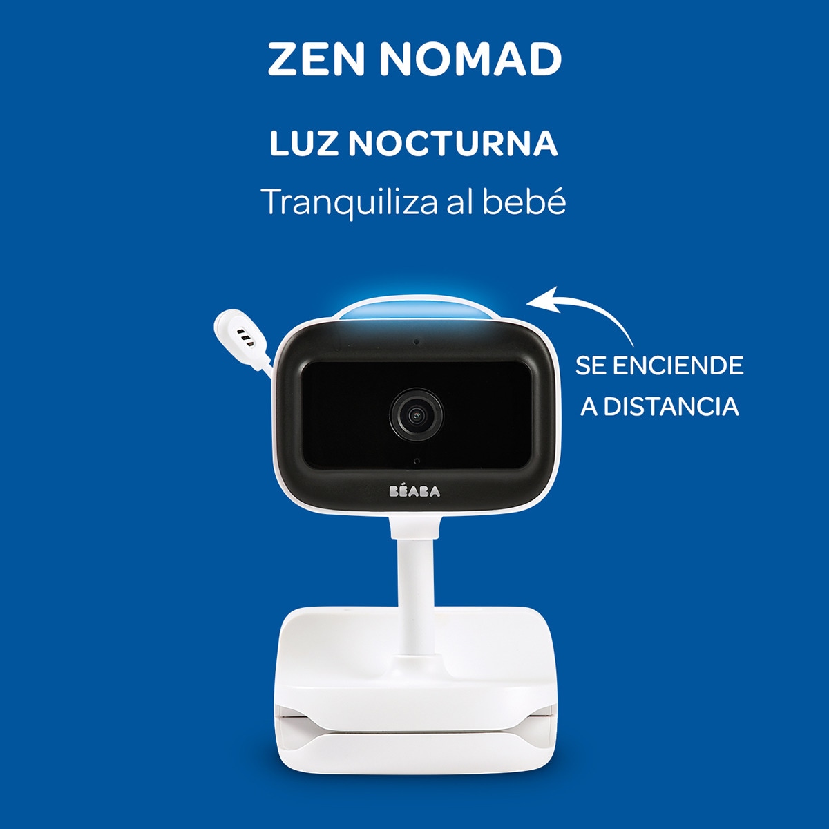 Monitor de Bebé Zen Nomad com Vídeo Branco-11