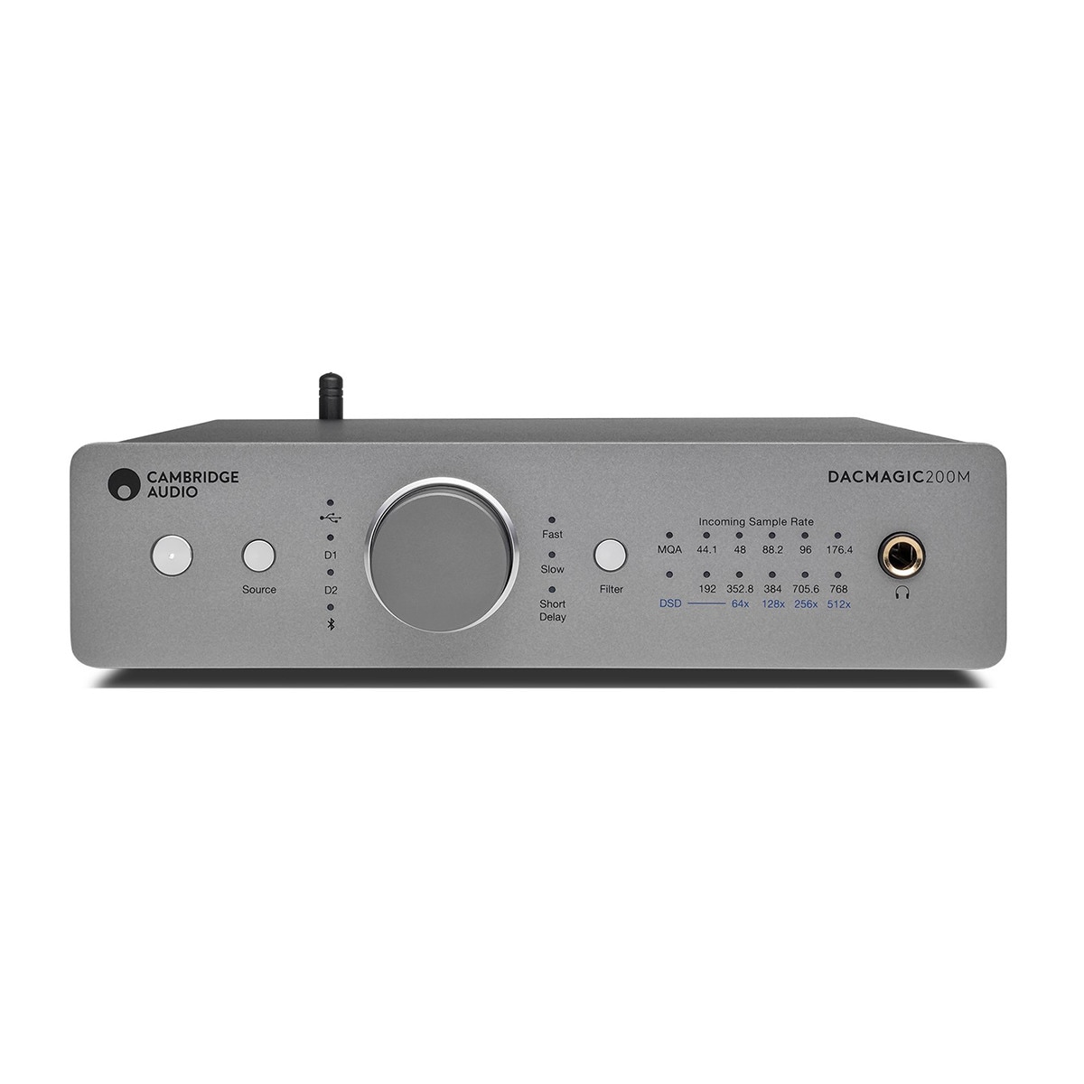 Convertidor D/A y Amplificador de auriculares Cambridge Audio DacMagic 200 Gris Lunar-1