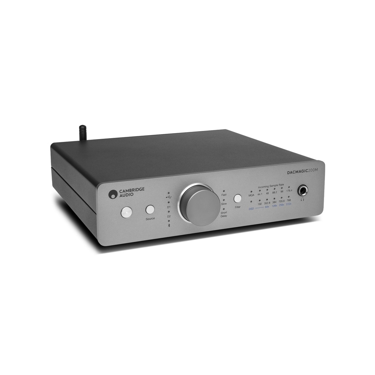Convertidor D/A y Amplificador de auriculares Cambridge Audio DacMagic 200 Gris Lunar-2