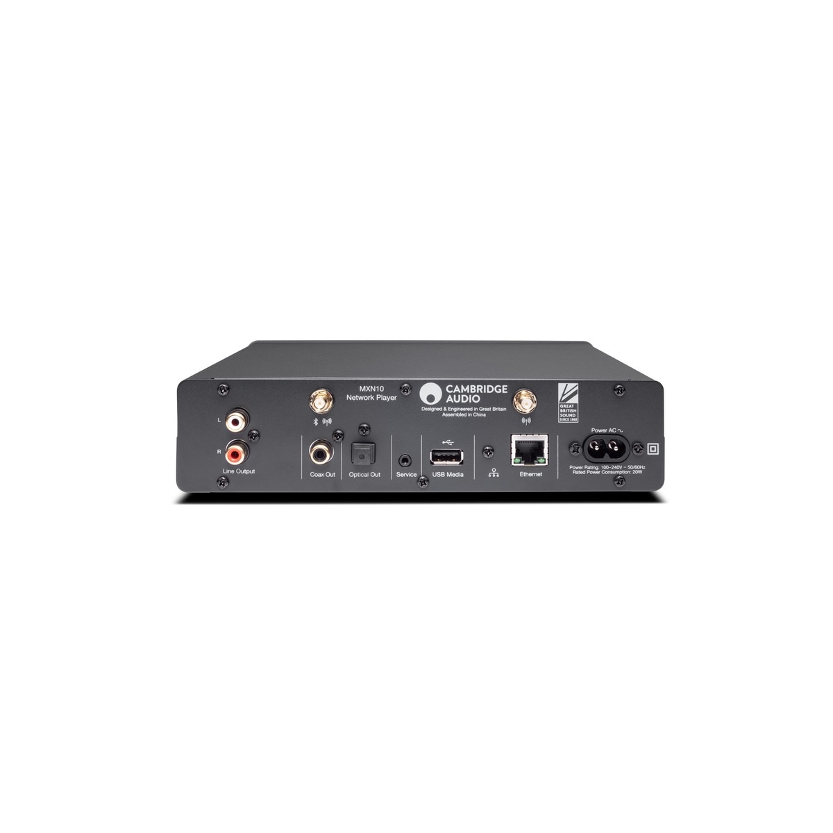 Reproductor en red compacto Cambridge Audio MXN10 Gris Lunar-4