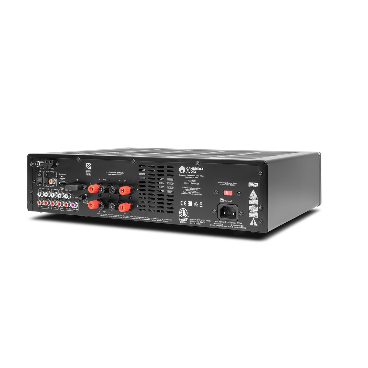 Receptor Estéreo FM/AM Cambridge Audio AXR100 Gris Lunar-4