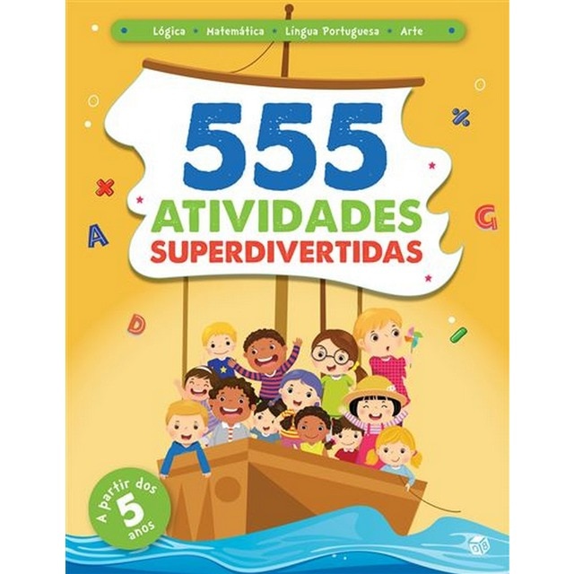 Imagem 0 de 555 atividades superdivertidas livro deatividades
