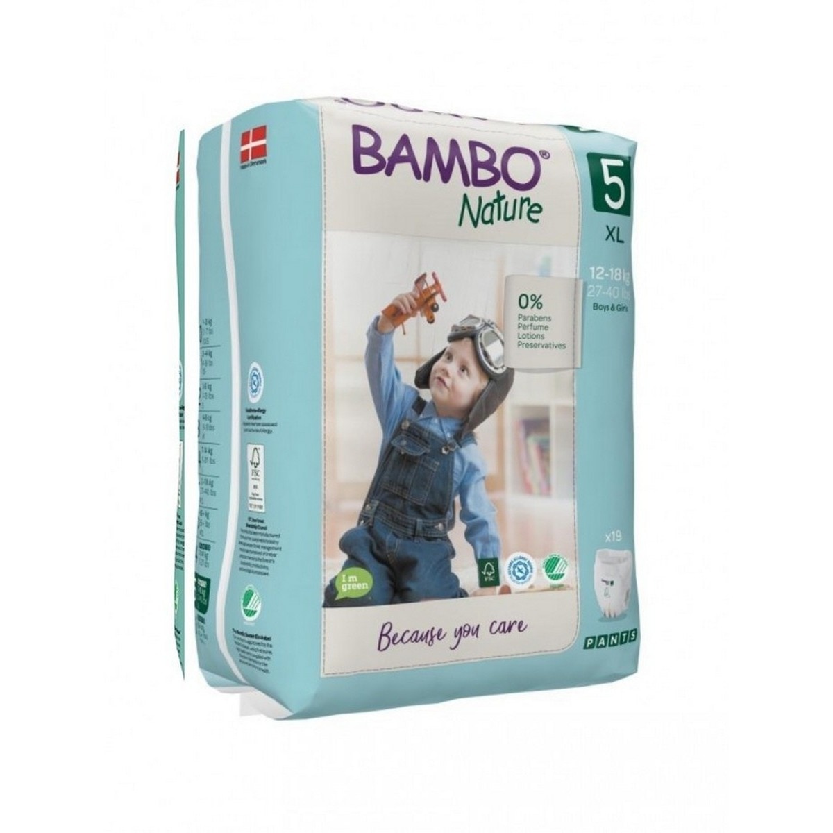 Imagem 0 de Fraldas Cueca TAM 5 (12-18 kg) - 19 un.