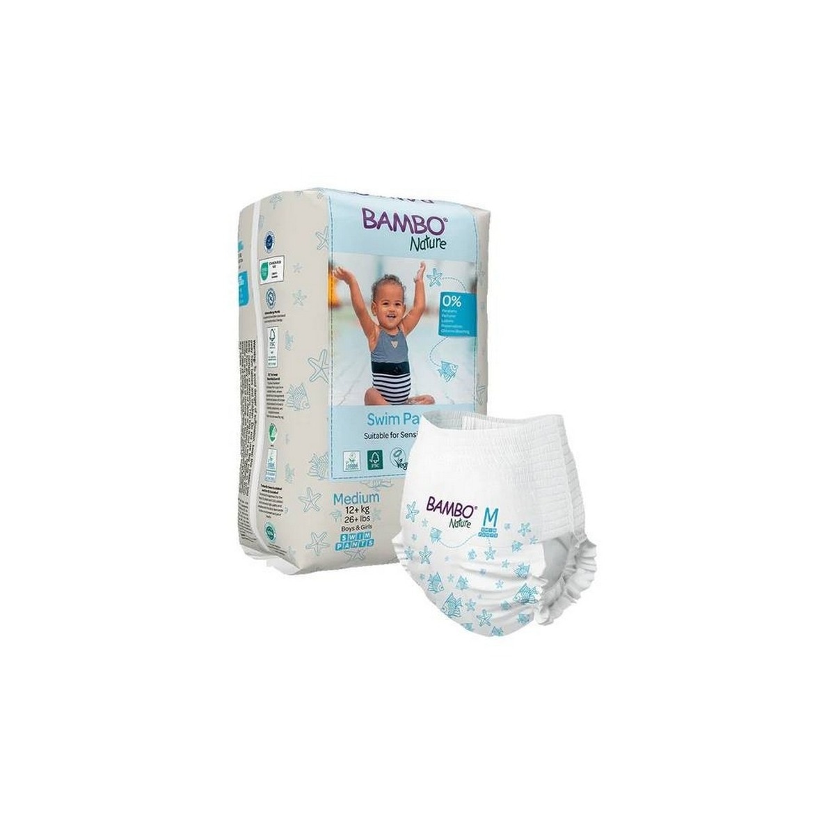 Swim Pants M +12Kg - 12 un. 1