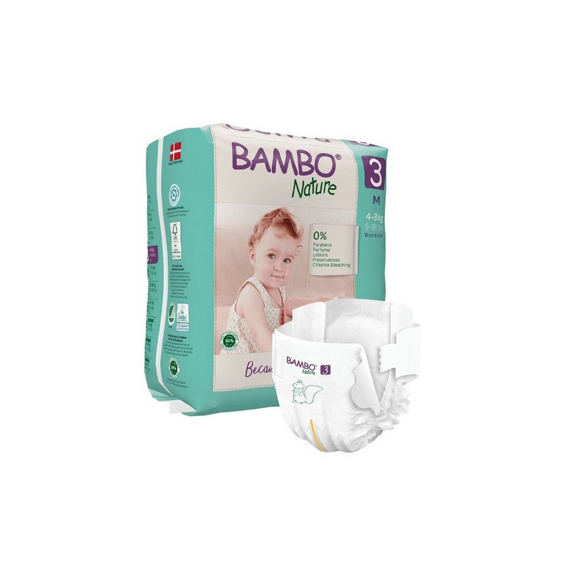 Imagem 0 de Fraldas Tam M 4-8Kg - 28 un.