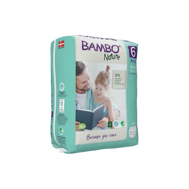 Imagem 0 de Fraldas Tam 6 XXL 16+ kg - 20 un.