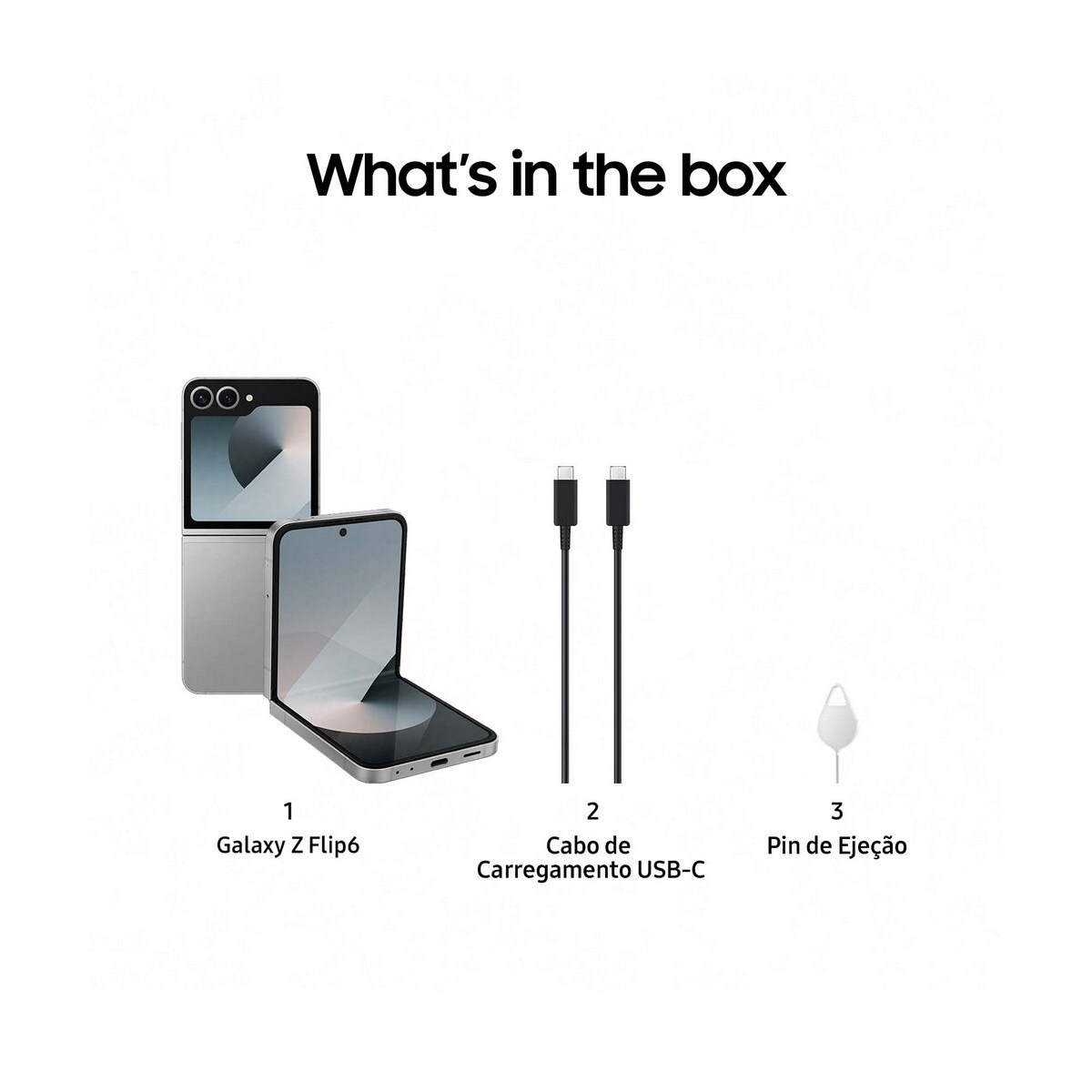 Samsung Galaxy Z Flip6 512GB + 12 GB Cinzento-8