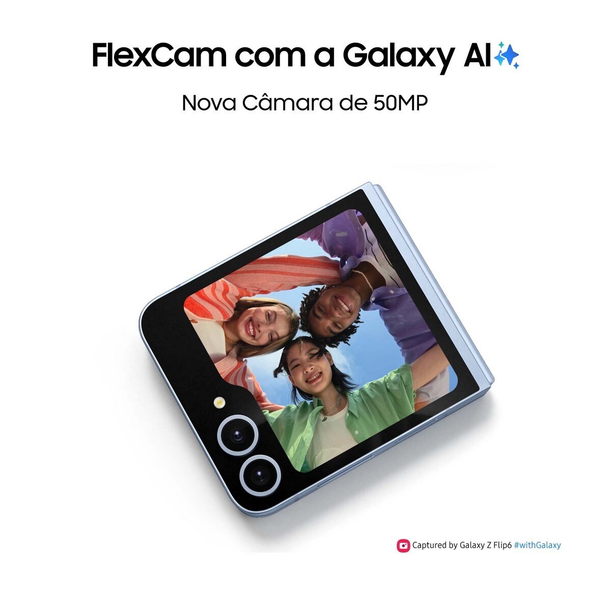 Samsung Galaxy Z Flip6 512GB + 12 GB Cinzento-3