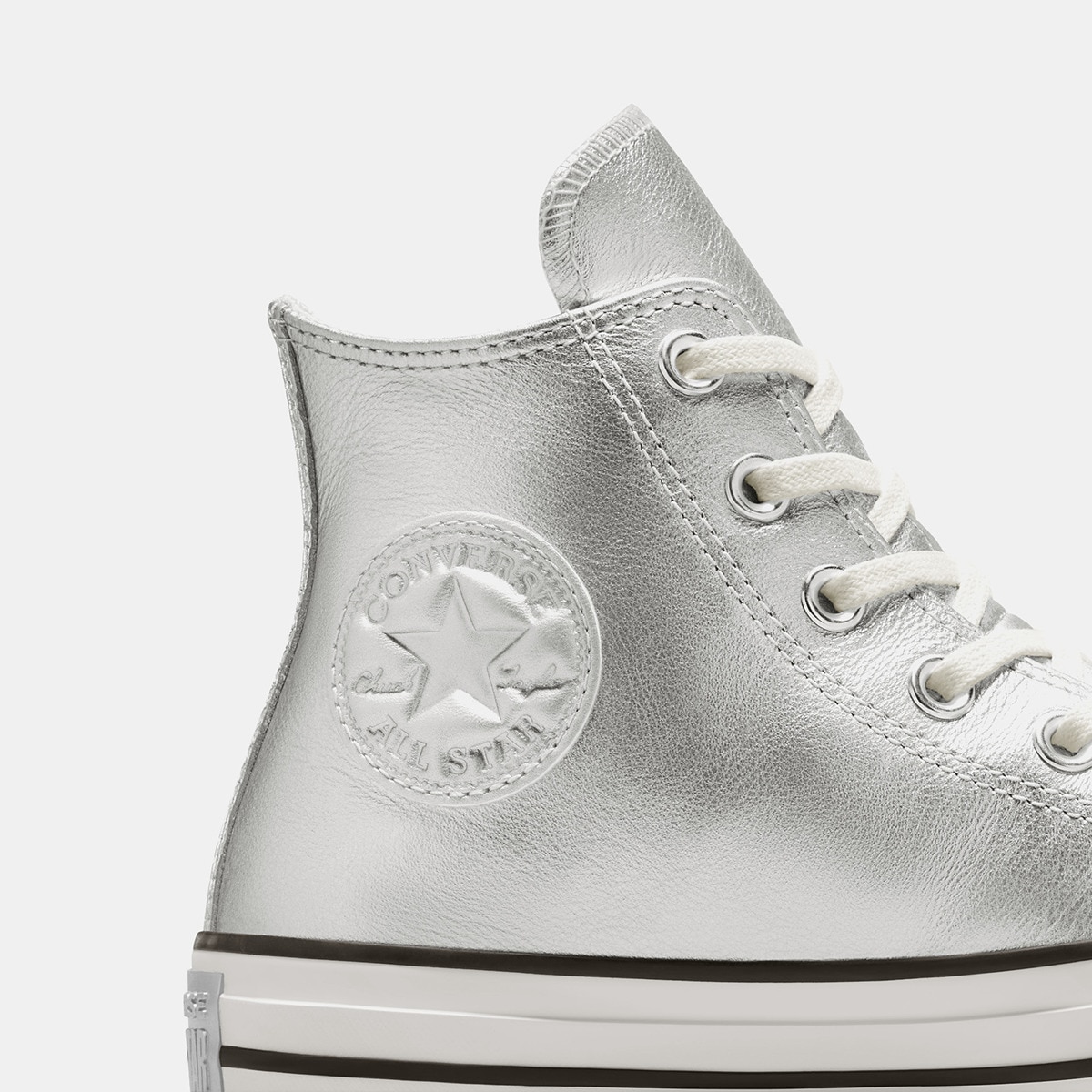 Converse leather mujer online