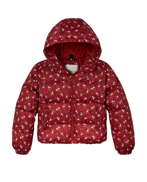 Imagen 0 de Cazadora acolchada de niña con capucha