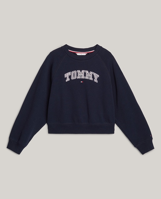 Imagen 0 de Sudadera de bebé niña cuello redondo y logo frontal