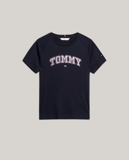 Imagen 0 de Camiseta de bebé niña de manga corta con logo frontal