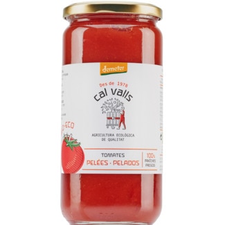 Tomate Inteiro Pelado Bio embalagem 660 g - Cal Valls